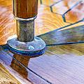 Wooden Boat Flag Staff